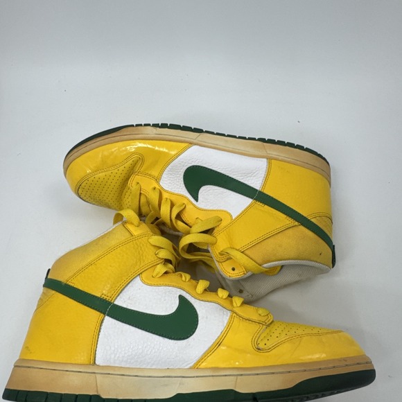 Nike Other - Size 13 Nike Dunk High Reverse Brazil Yellow - 317982-731